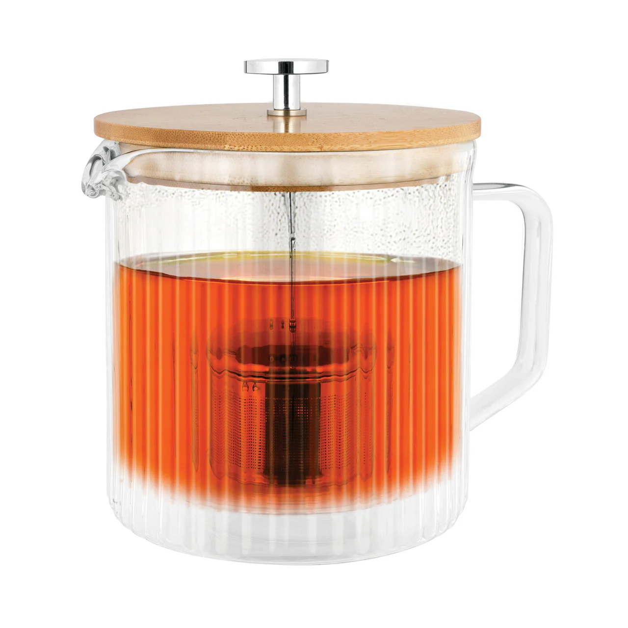 Avanti Rigato Double Wall Teapot
