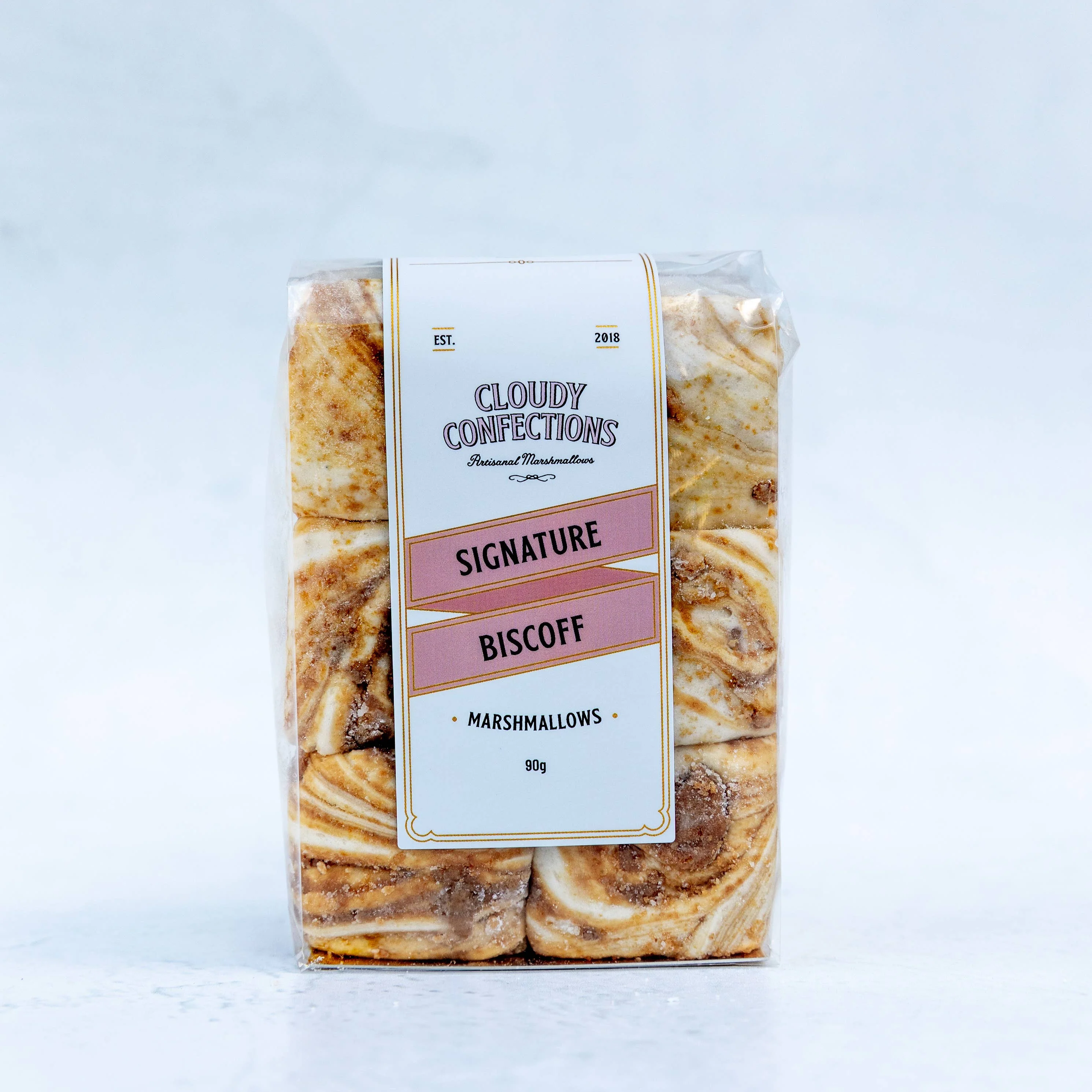 Cloudy Confections Biscoff Marshmallows