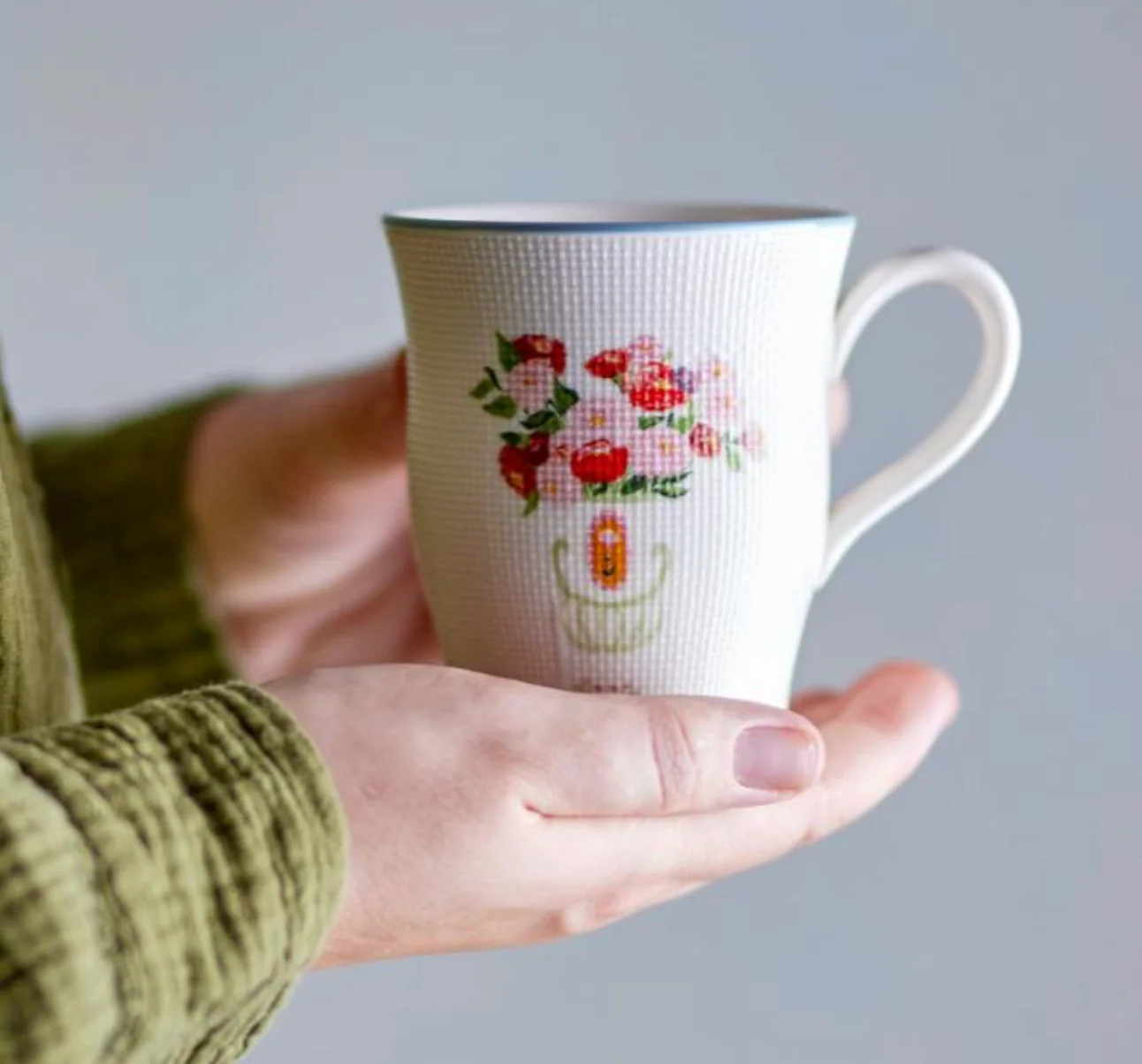 Bloomingville Dorothy Rose Mug - Image 3