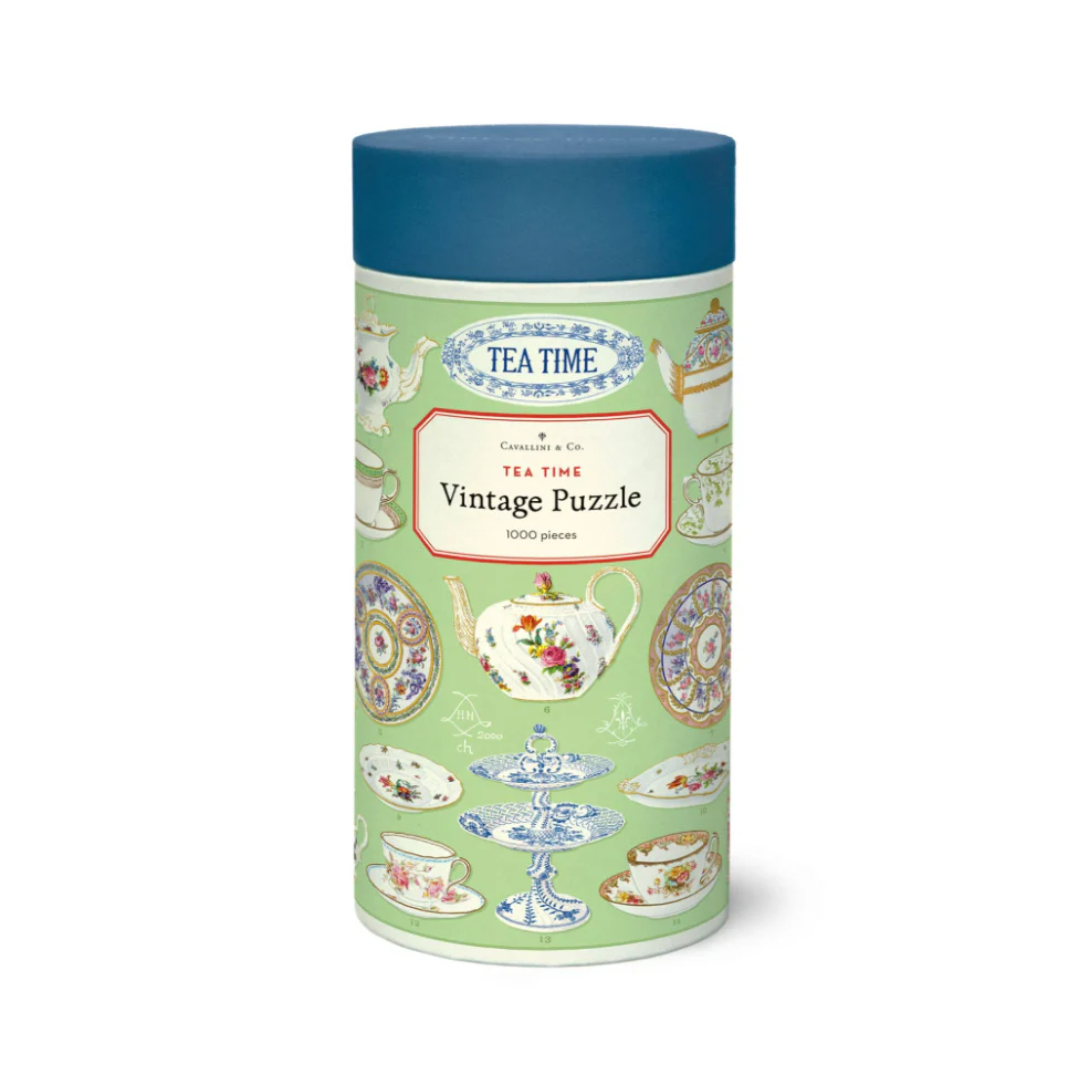 Cavallini - 1000 Pc Puzzle Tea Time