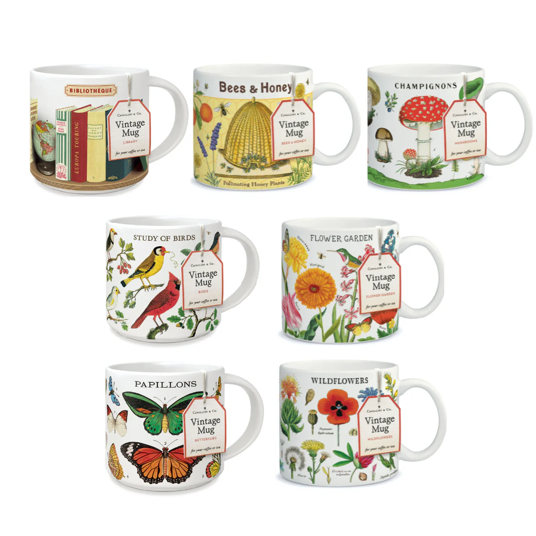Cavallini Vintage Mug