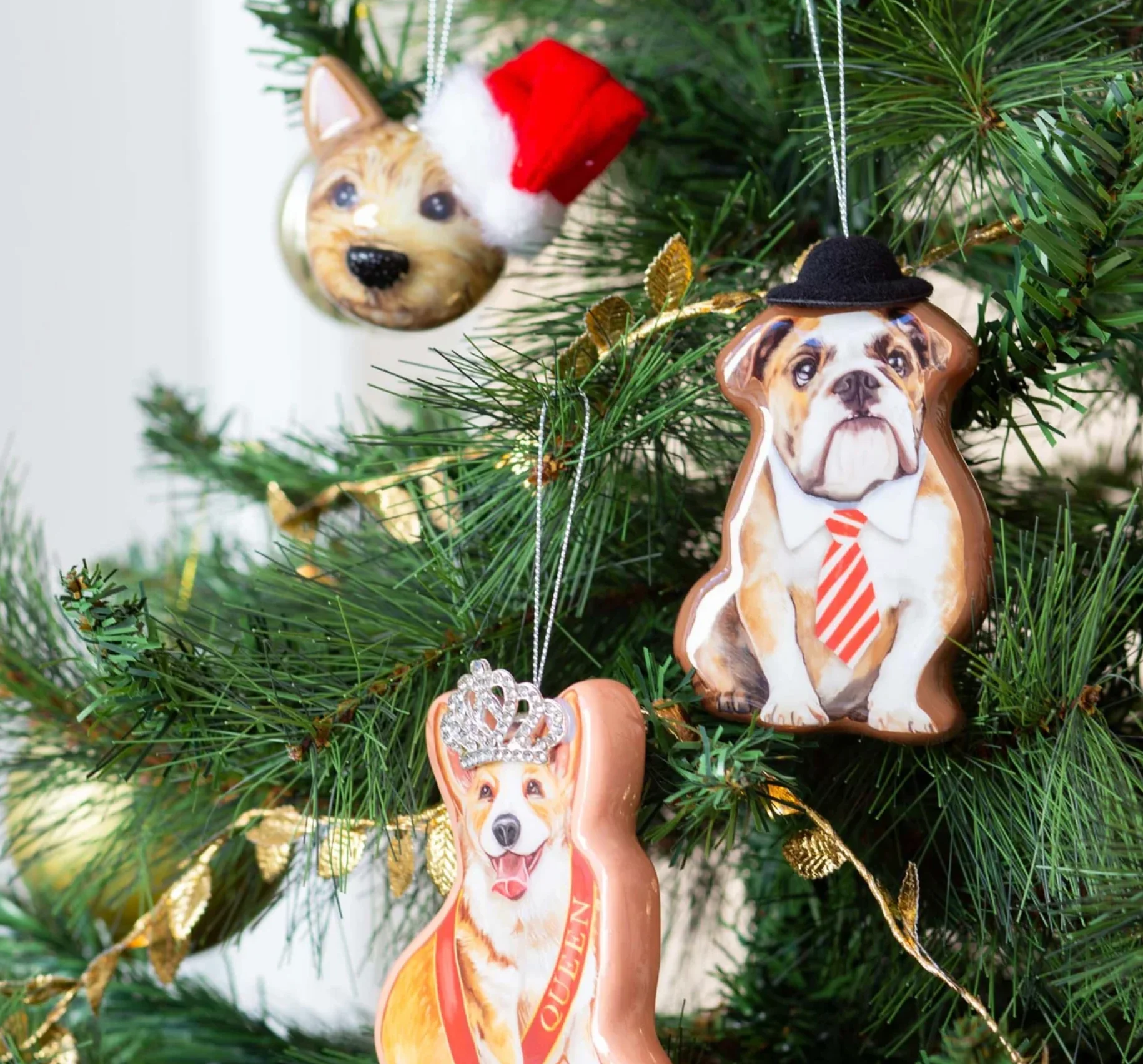 English Bulldog 3D Bauble - Image 2