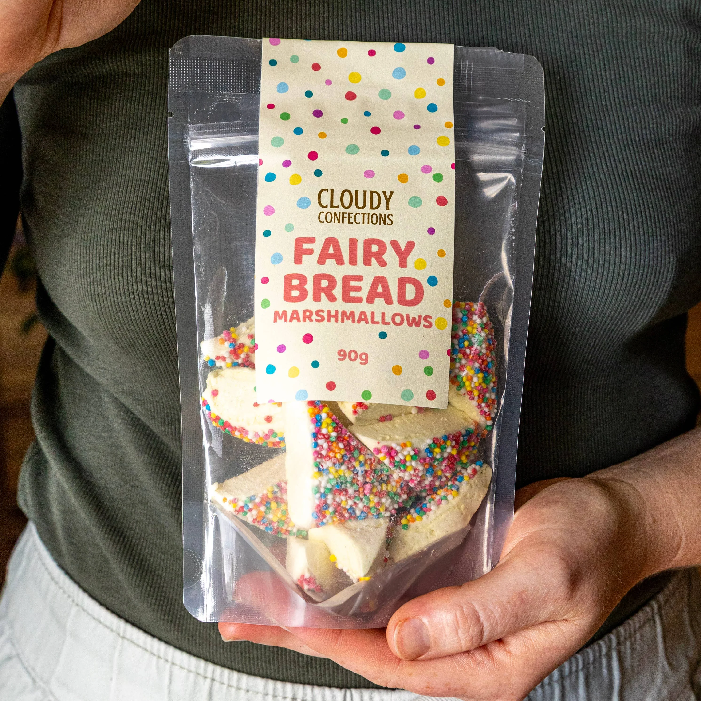 Cloudy Confections Fairy Bread Marshmallows - Image 3
