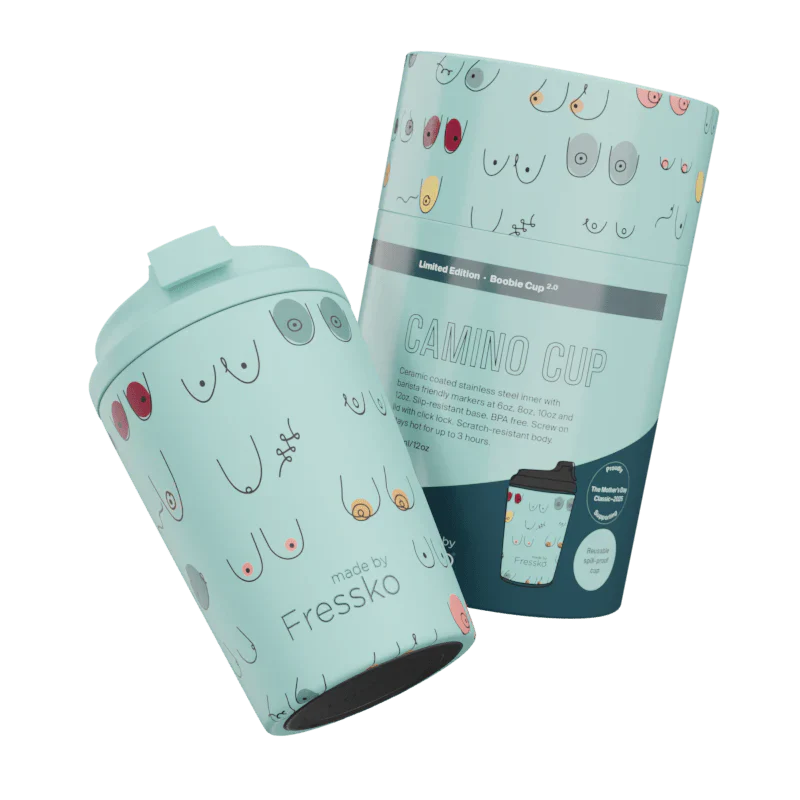 Fressko Boobie Ceramic Travel Mug (12oz) - LIMITED EDITION - Image 4