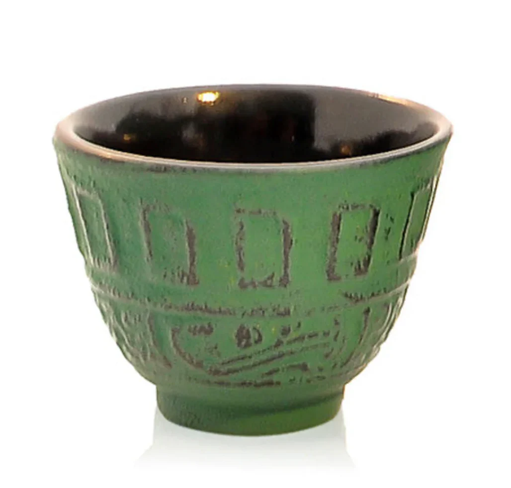 Reflection Green Cast Iron Cup