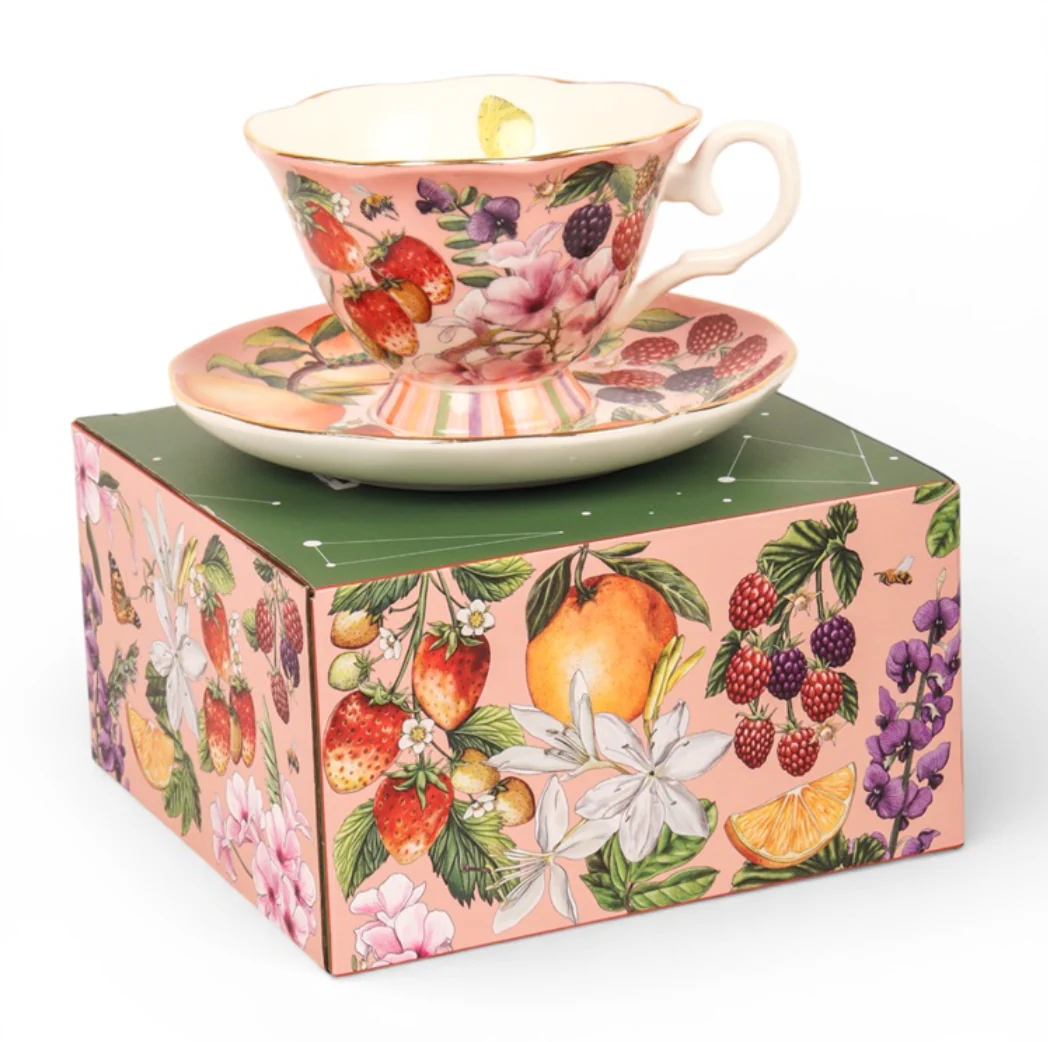 La La Land 'Bountiful Harvest' Tea Cup & Saucer - Image 3
