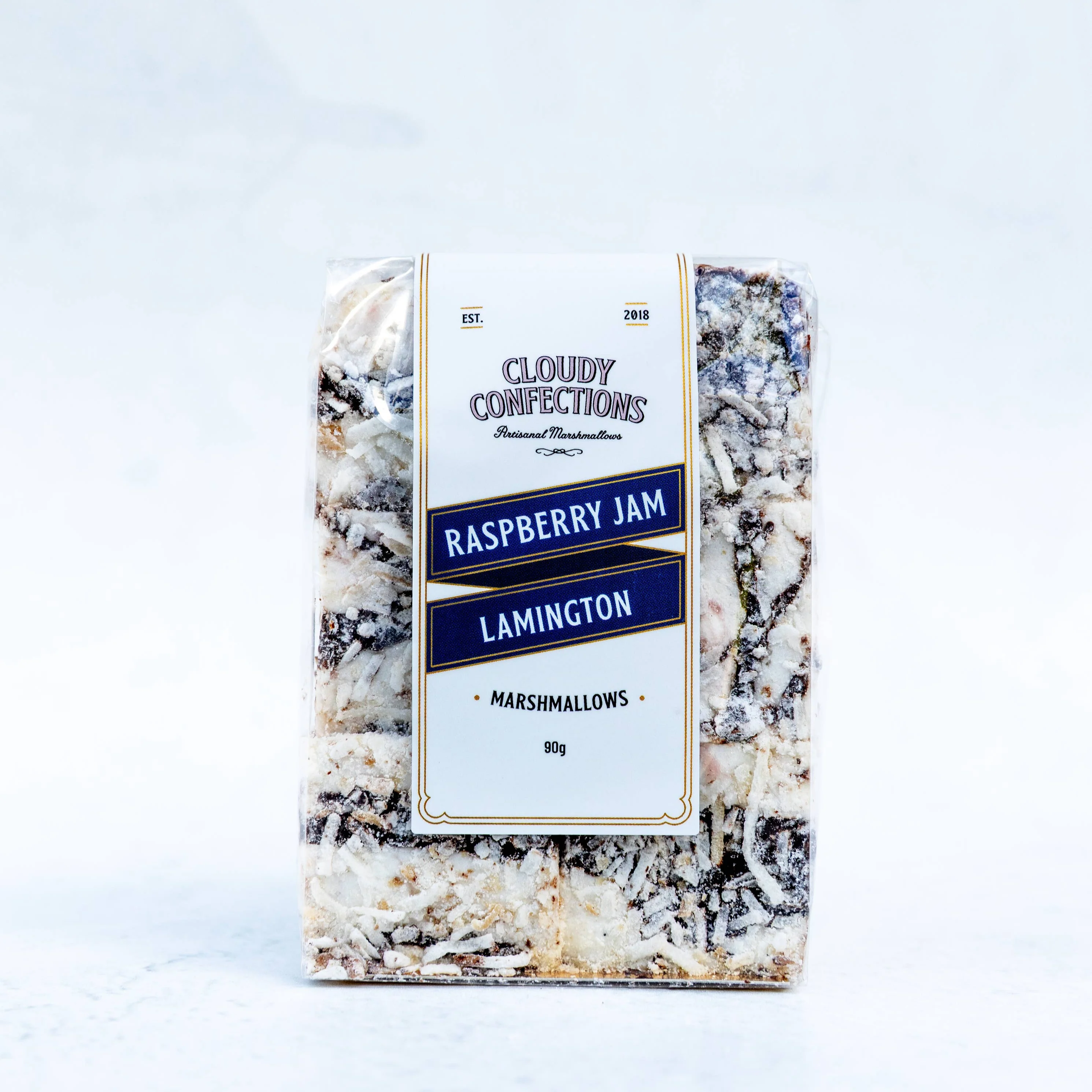 Cloudy Confections Lamington Marshmallows