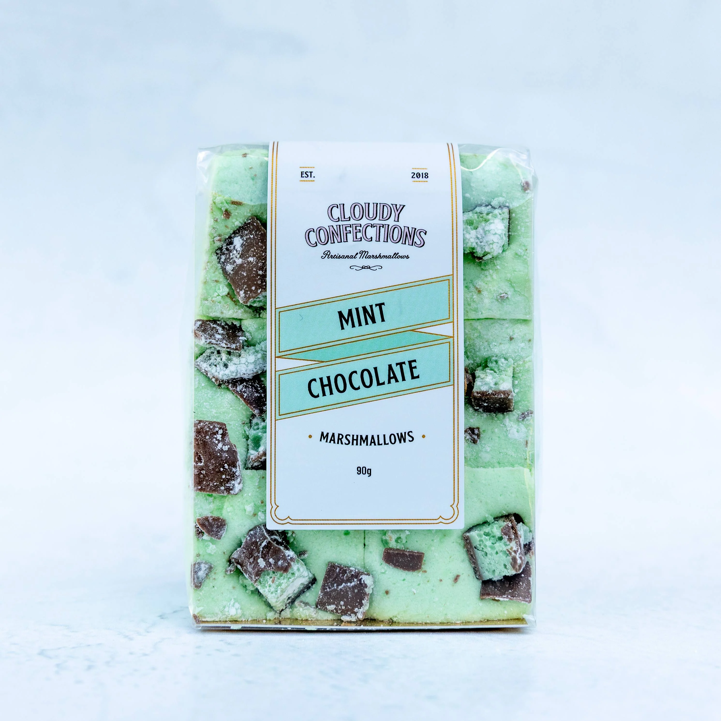 Mint Chocolate Marshmallows