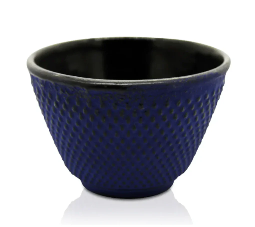 Navy Blue Cast Iron Cup