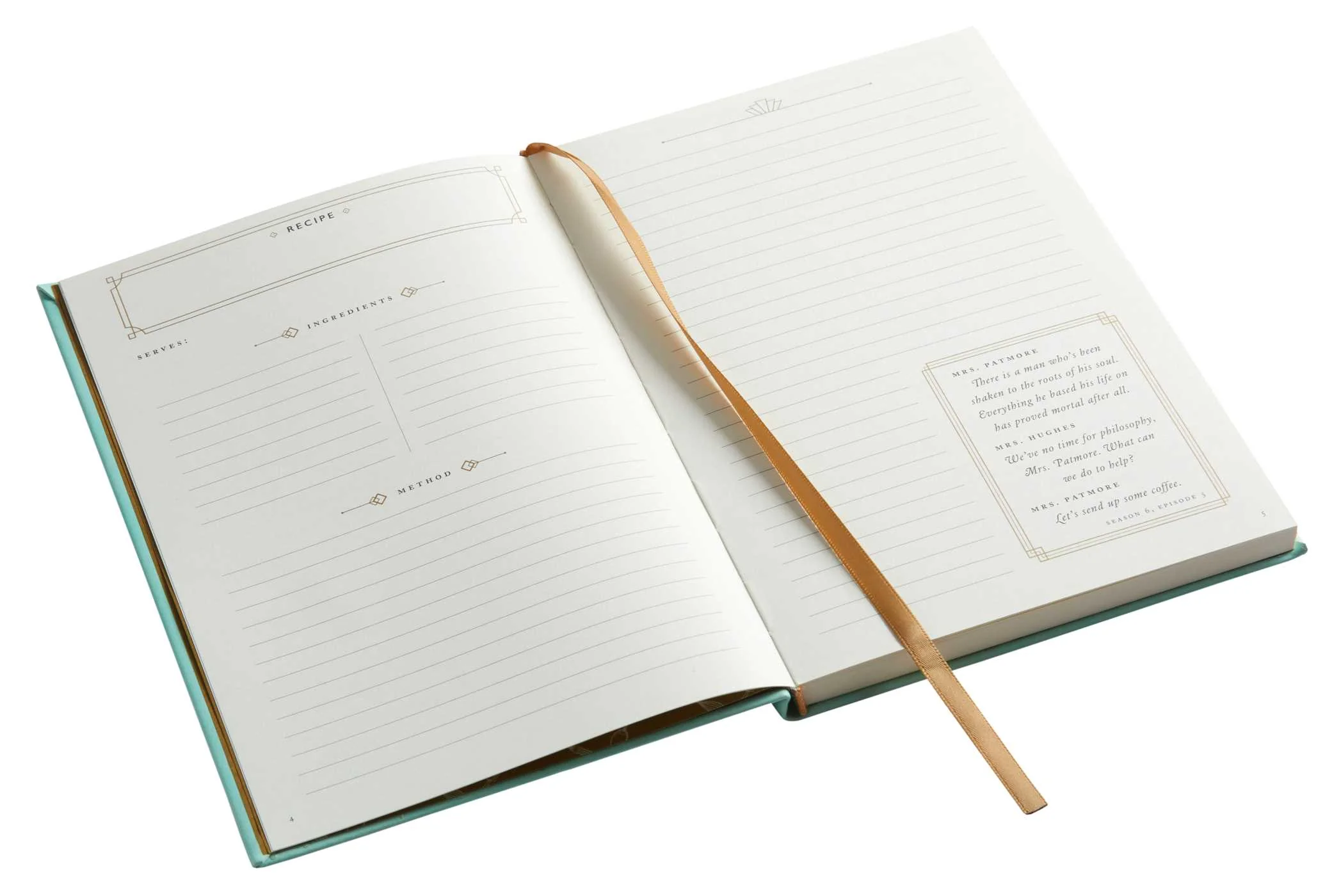 Official Downton Abbey Mrs. Patmore's Recipe Journal - Image 2