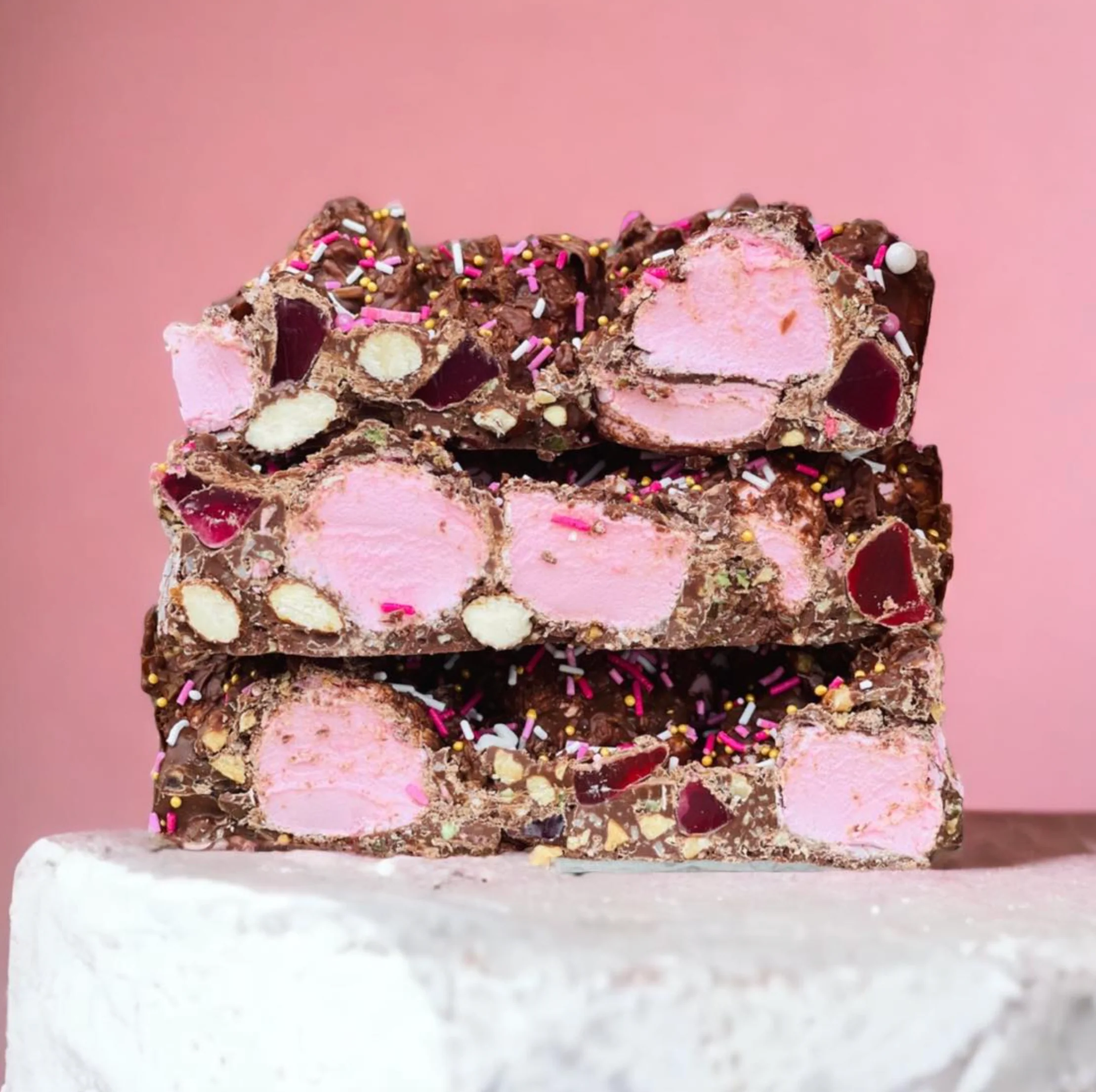 Pebbly Path Rocky Road - Lovers Lane (100g) - Image 2