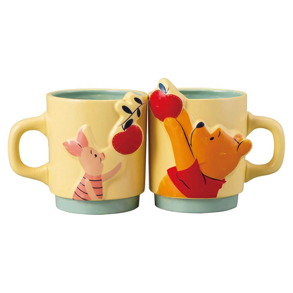 Pooh 'Apple of My Eye' Pair Mugs