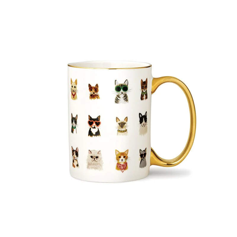Rifle Paper Co 'Cool Cats' Mug