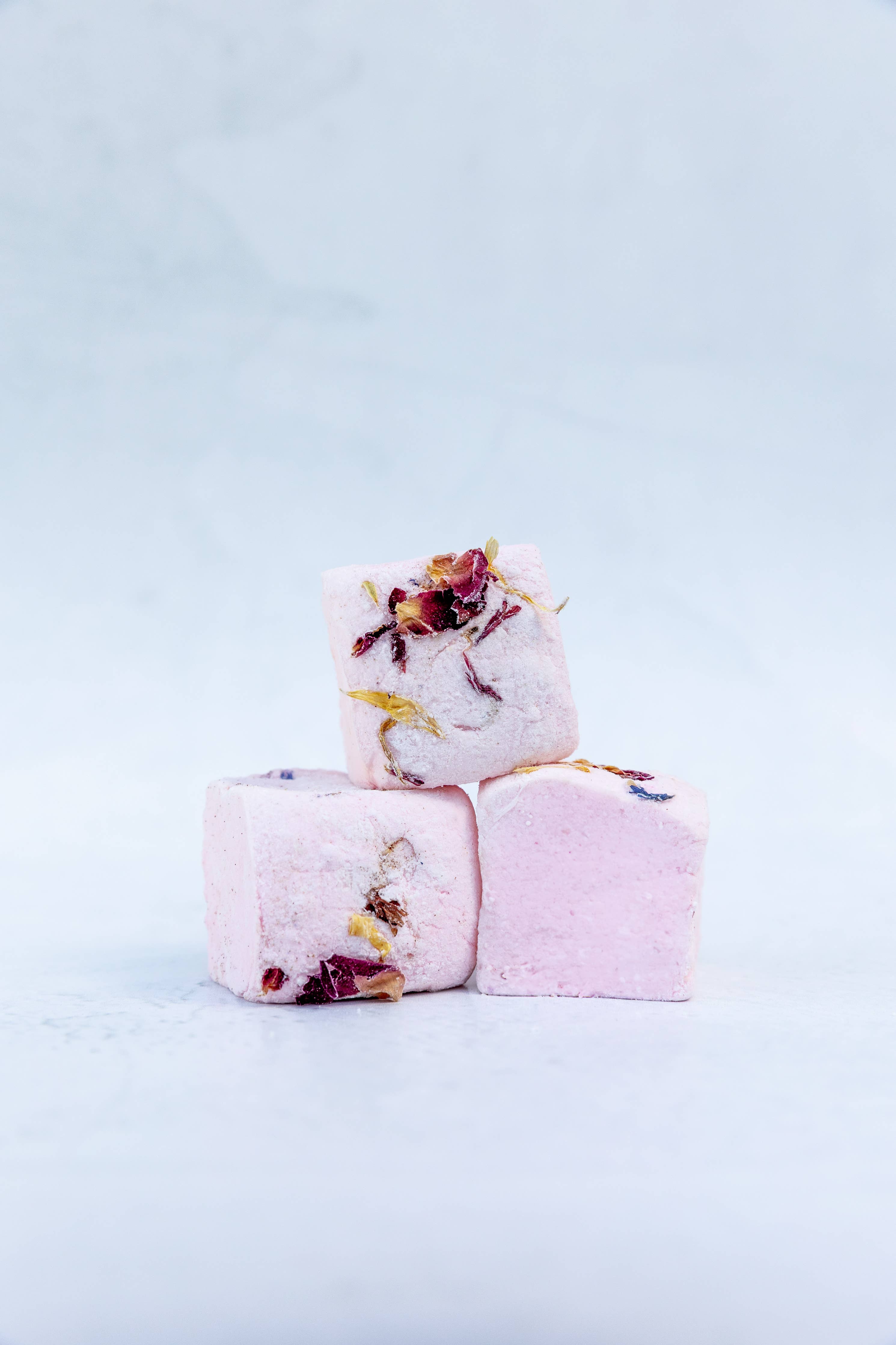 Cloudy Confections Strawberry Rose Marshmallows - Image 2