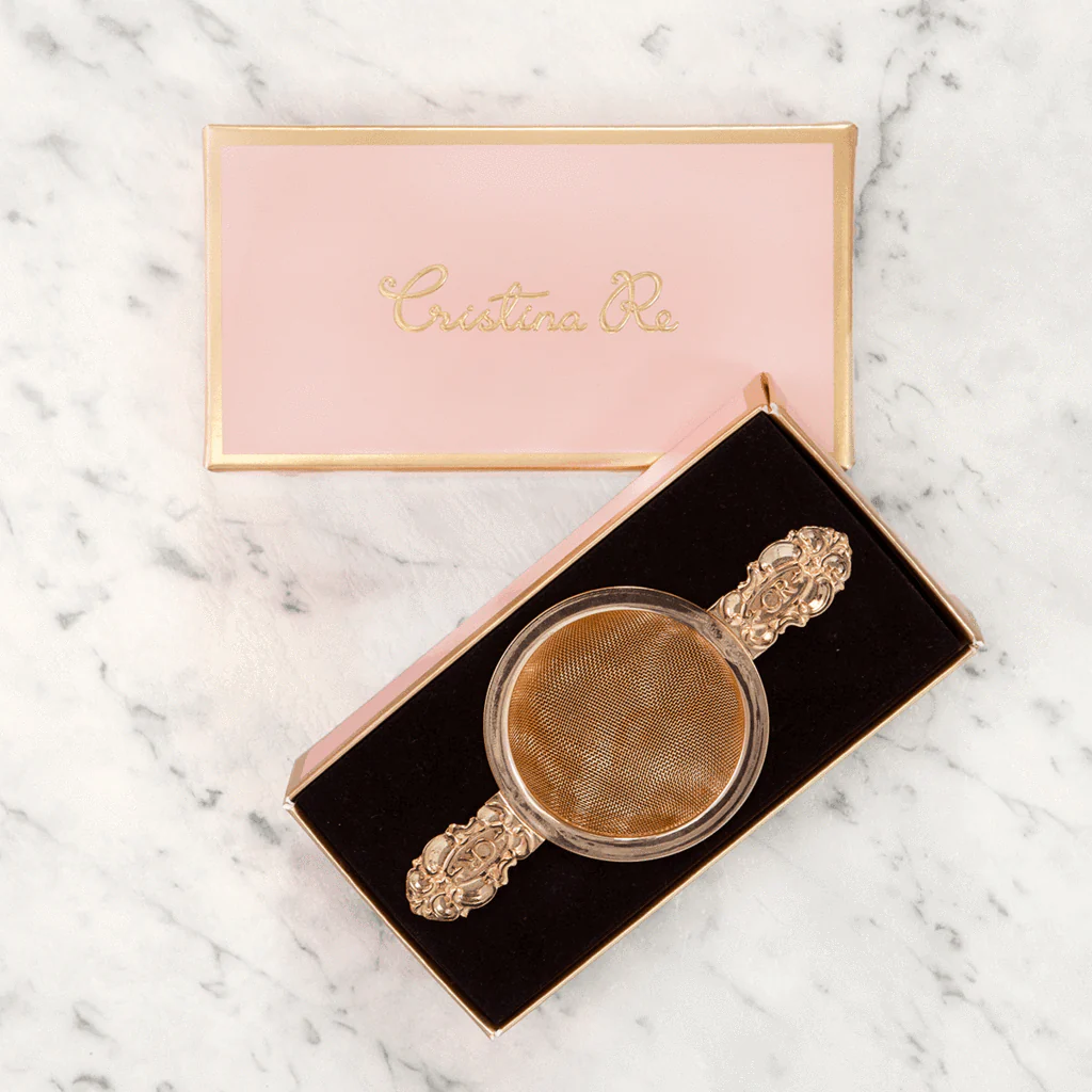 Cristina Re Tea Strainer - Gold Plated - Image 3