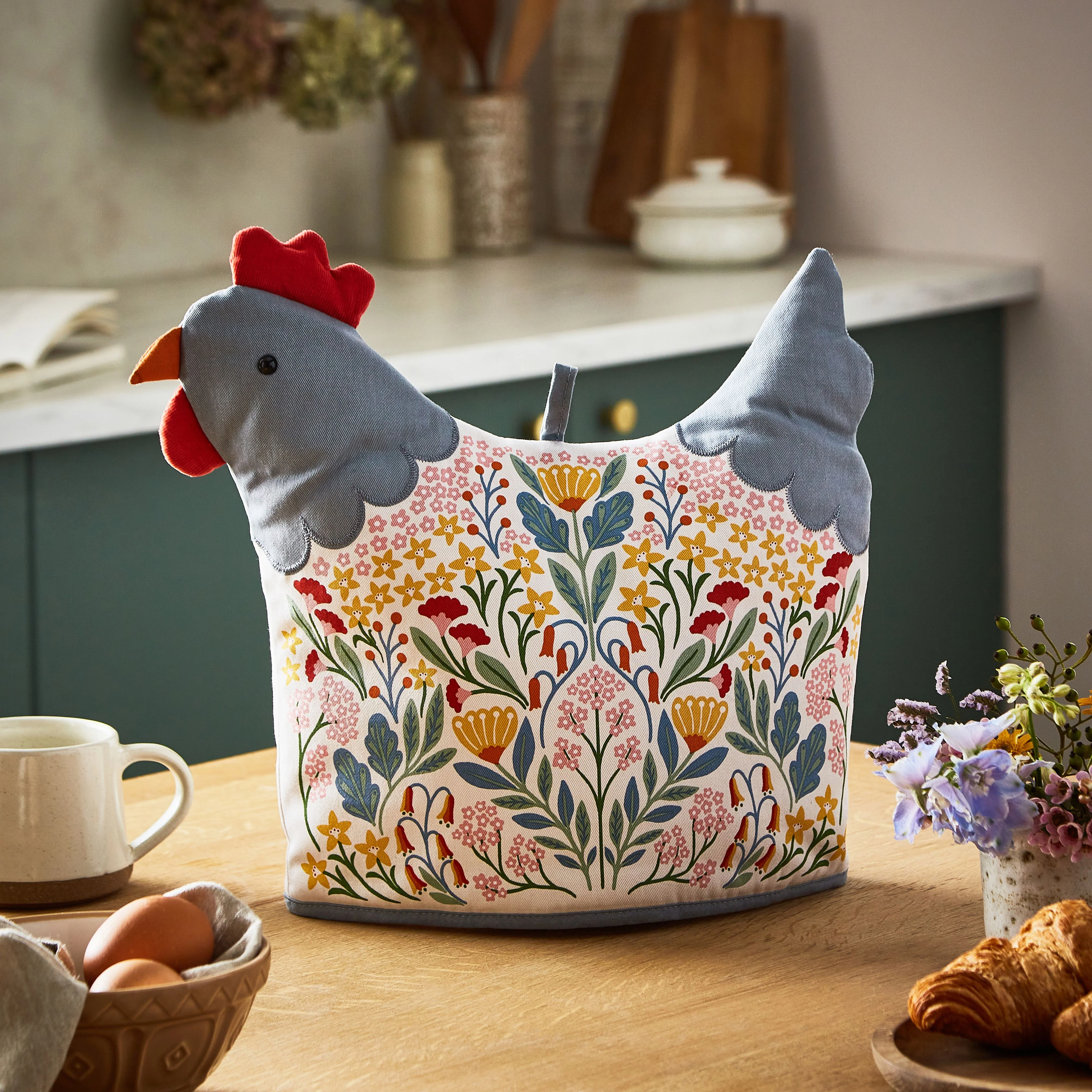 Ulster Weavers Folk Chicken Tea Cosy - Image 2