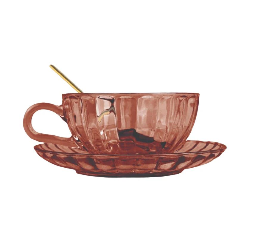 Urban Products Maisy Glass Tea Cup Set - Image 4