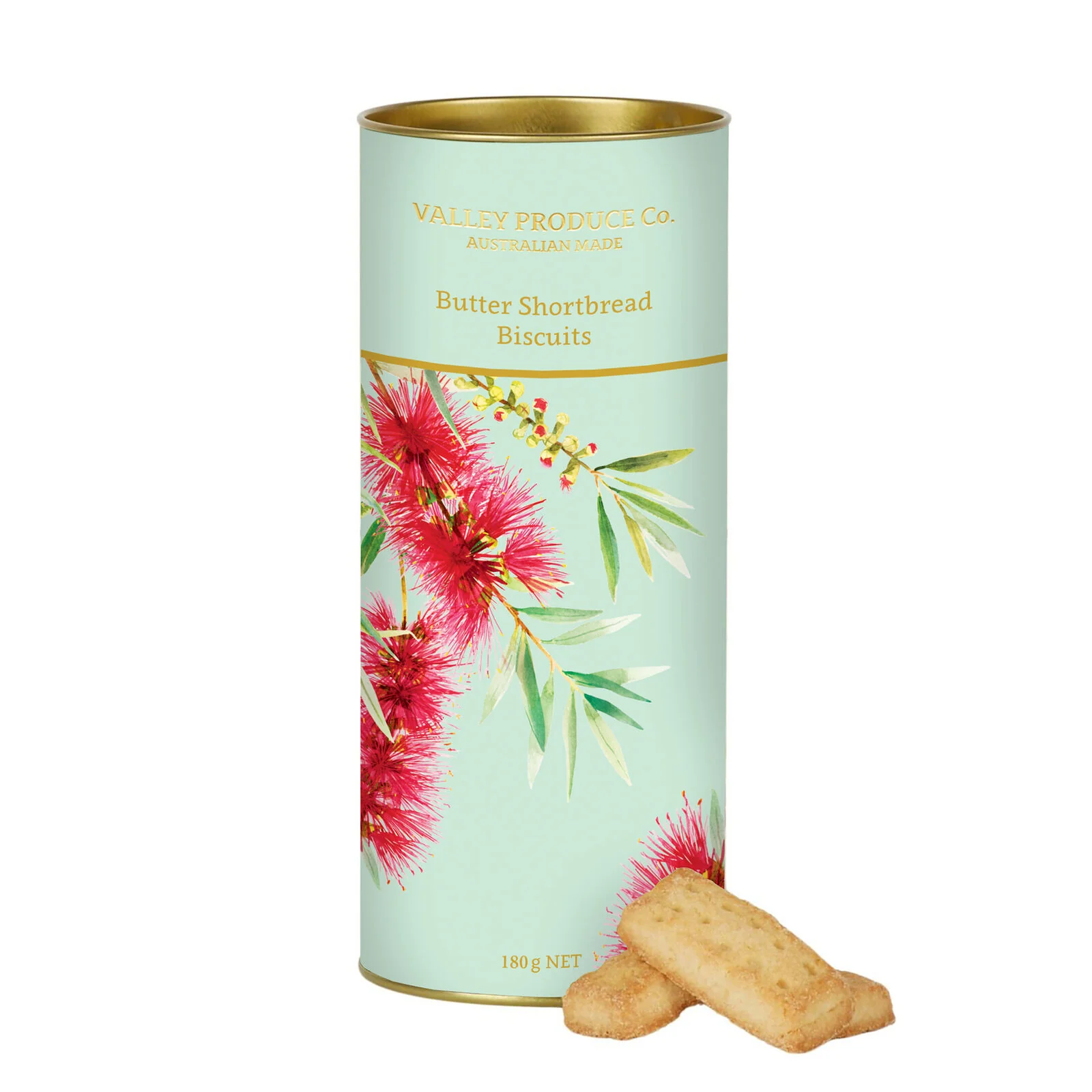 Valley Produce Company Australian Flora Pure Butter Shortbread Tube - Image 4